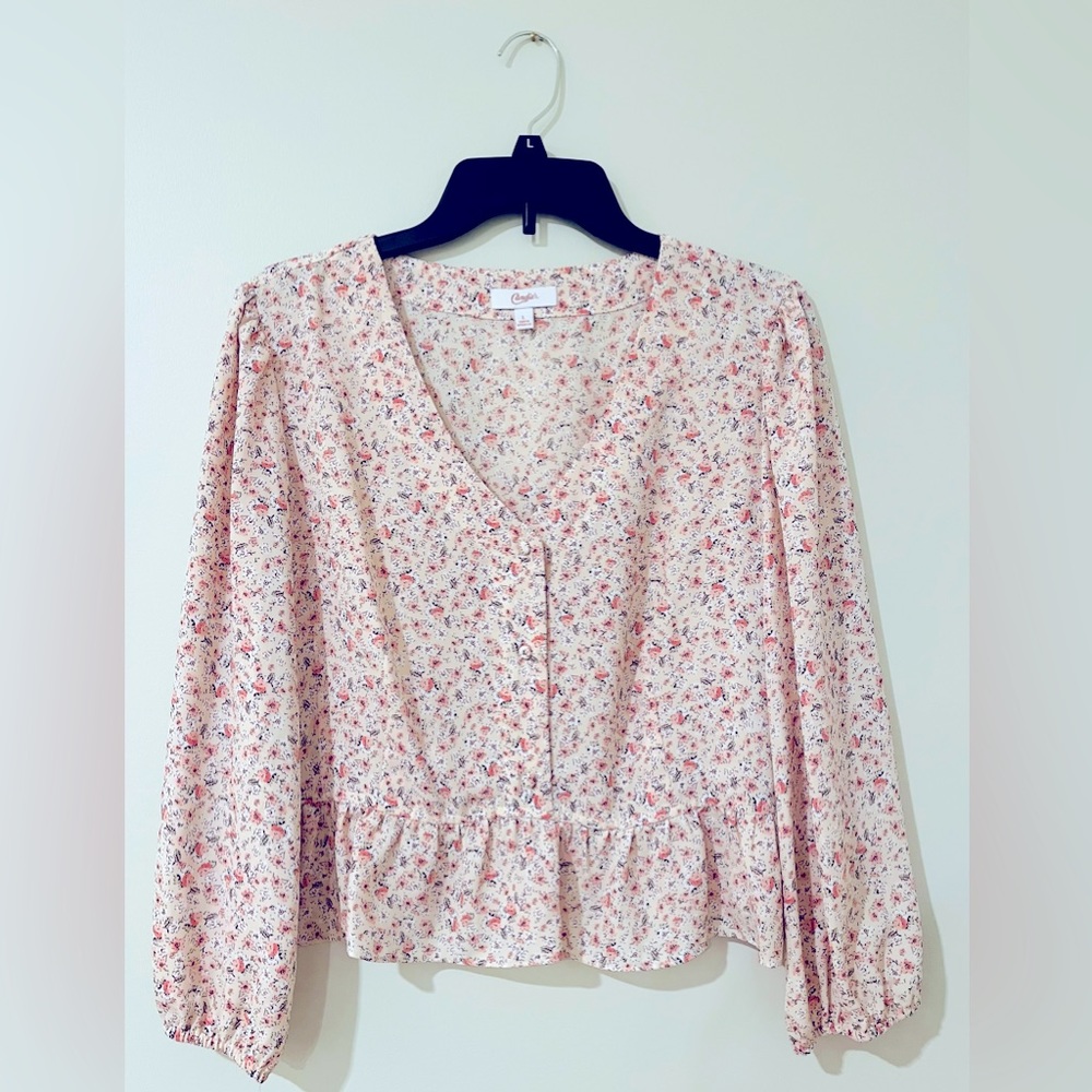 NWOT-Women’s Floral Blouse